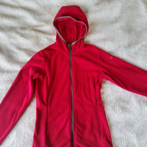 Macpac New Zealand Fleece Hooded Jacket with zippered pockets! - Picture 9 of 13